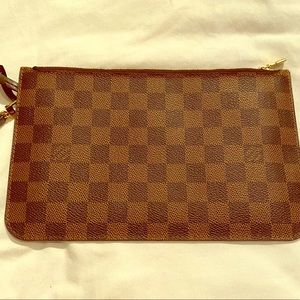 LV wristlet pouch